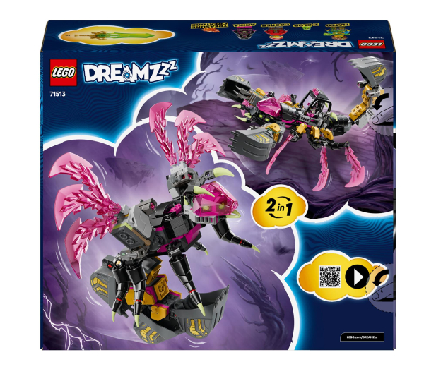LEGO DREAMZZZ 71513 Koszmarna skorpionowa koparka - 1473527 - zdjęcie 16